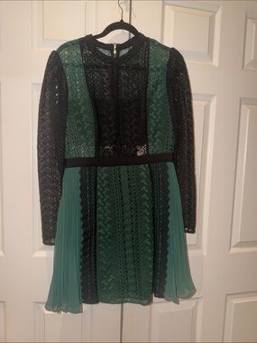 self portrait green and black dress Self-Portrait | Dresses | Selfportrait Midi Knit With White Trim bridal gowns collection 2022